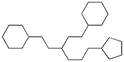 CAS 登录号:55401-70-2, 3-(3-环戊基丙基)-1,5-二环己基戊烷