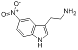 结构式 CAS# 55747-72-3, 3-(2-氨基乙基)-5-硝基吲哚