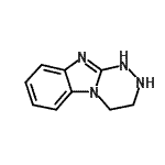 CAS 登录号：55754-07-9， 1,2,3,4-四氢[1,2,4]三嗪并[4,3-a]苯并咪唑