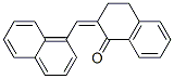 结构式 CAS# 55760-09-3, 3,4-二氢-2-(1-萘基亚甲基)-1(2H)-萘酮