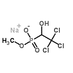CAS#: 55869-01-7， Sodium Methyl (2,2,2-Trichloro-1-Hydroxyethyl)Phosphonate