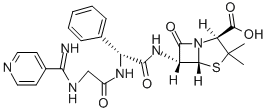 CAS 登录号：55975-92-3， 吡苄西林