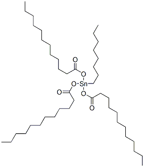 CAS 登录号：56046-99-2， 三(月桂酰氧基)辛基锡烷