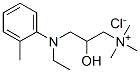 CAS#: 56280-59-2， [3-[Ethyl(o-Tolyl)Amino]-2-Hydroxypropyl]Trimethylammonium Chloride