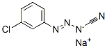 CAS#: 56332-32-2， 3-(3-Chlorophenyl)-2-Triazene-1-Carbonitrile, Sodium Salt