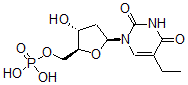 CAS 登录号：56576-83-1， 2'-脱氧-5-乙基-5'-尿甙酸
