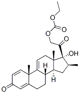 CAS#: 56665-79-3， 17-Hydroxy-16beta-Methylpregna-1,4,9(11)-Triene-3,20-Dione 21-(Ethylcarbonate)