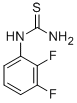 结构式 CAS# 572889-25-9, 2,3-二氟苯基硫脲