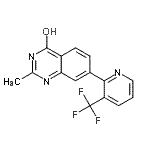 CAS#: 573675-91-9， 2-Methyl-7-[3-(Trifluoromethyl)-2-Pyridinyl]-4(1H)-Quinazolinone