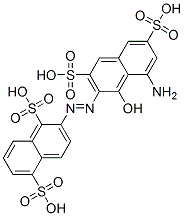 CAS#: 57583-83-2， 2-[(8-Amino-1-Hydroxy-3,6-Disulpho-2-Naphthyl)Azo]Naphthalene-1,5-Disulphonic Acid