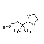 CAS#: 57671-63-3， 2-(2-Methyl-4-Pentyn-2-Yl)-1,3-Dioxolane