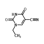 CAS#: 57712-57-9， 1-Ethyl-2,4-Dioxo-1,2,3,4-Tetrahydro-5-Pyrimidinecarbonitrile
