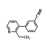 CAS#: 579475-73-3， 3-(2-Ethyl-3-Pyridinyl)Benzonitrile