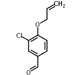 CAS#: 58236-91-2， 4-(Allyloxy)-3-Chlorobenzaldehyde