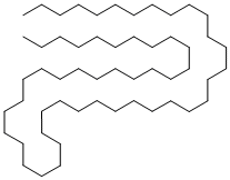 结构式 CAS# 5856-66-6, 烷基 C54