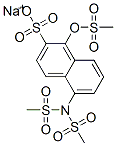 CAS#: 58596-06-8， 5-[N,N-Bis(Methylsulfonyl)Amino]-1-Methylsulfonyloxy-2-Naphthalenesulfonic Acid Sodium Salt