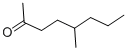 结构式 CAS# 58654-67-4, 5-甲基-2-辛酮