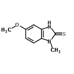 CAS#: 58764-00-4， 5-Methoxy-1-Methyl-1,3-Dihydro-2H-Benzimidazole-2-Thione