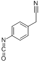 CAS#: 59513-89-2， 2-(4-Isocyanatophenyl)acetonitrile
