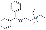 CAS#: 5982-52-5， [2-(Diphenylmethoxy)Ethyl]Diethylmethylammonium Iodide