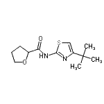 CAS#: 602284-41-3， N-[4-(2-Methyl-2-propanyl)-1,3-thiazol-2-yl]tetrahydro-2-furancarboxamide