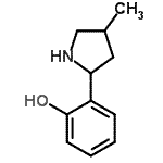CAS#: 603068-32-2， 2-(4-Methyl-2-pyrrolidinyl)phenol