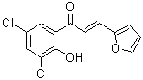 CAS#: 60403-69-2， 1-(3,5-Dichloro-2-Hydroxyphenyl)-3-(2-Furyl)-2-Propen-1-One