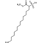 CAS#: 6053-49-2， 1-Methoxy-1-Oxo-2-Hexadecanesulfonic Acid