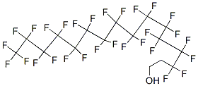 结构式 CAS# 60699-51-6, 2-(全氟十四烷基)乙醇