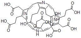 CAS#: 607-14-7， 3-[7,12,17-Tris-(2-Carboxy-Ethyl)-3,8,13,18-Tetrakis-Carboxymethyl-22,24-Dihydro-Porphin-2-Yl]-Propionic Acid