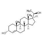 CAS#: 60966-95-2， (3alpha,20R)-Pregn-4-Ene-3,20-Diol