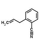 结构式 CAS# 61463-61-4, 2-烯丙基苯甲腈