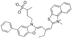 CAS#: 61891-06-3， 1-Methyl-2-[2-[[5-Phenyl-3-(3-Sulphonatobutyl)-3H-Benzoxazol-2-Ylidene]Methyl]-1-Butenyl]Naphtho[1,2-d]Thiazolium