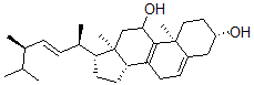 CAS#: 62005-66-7， (22E)-Ergosta-5,8,22-Triene-3beta,11-Diol