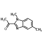 CAS 登录号：620604-08-2， 1-(1,5-二甲基-1H-苯并咪唑-2-基)乙酮
