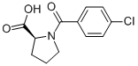 CAS#: 62522-91-2， N-(4-Chlorobenzoyl)-L-Proline