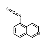 CAS 登录号：62855-11-2， 5-异硫氰酸基异喹啉
