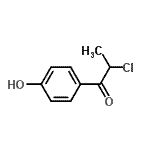 CAS 登录号：62932-89-2， 2-氯-1-(4-羟基苯基)-1-丙酮