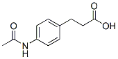 结构式 CAS# 6325-43-5, 3-(4-乙酰氨基苯基)丙酸
