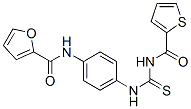 CAS#: 6345-69-3， N-[4-(Thiophene-2-Carbonylthiocarbamoylamino)Phenyl]Furan-2-Carboxamide