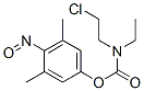 CAS#: 63884-90-2， N-(2-Chloroethyl)-N-Ethylcarbamic Acid 4-Nitroso-3,5-Xylyl Ester
