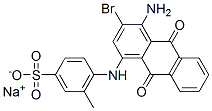 CAS#: 6424-75-5， Sodium 6-[(4-Amino-3-Bromo-9,10-Dihydro-9,10-Dioxo-1-Anthryl)Amino]Toluene-3-Sulphonate