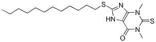 CAS#: 6466-12-2， 1,3-Dimethyl-8-(Dodecylthio)-2-Thioxo-1,3,6,7-Tetrahydro-2H-Purin-6-One