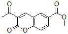 CAS#: 6468-74-2， 3-Acetyl-2-Oxo-alpha-Chromene-6-Carboxylic Acid Methyl Ester