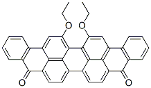 CAS 登录号：6472-75-9， 16,17-二乙氧基紫蒽-5,10-二酮
