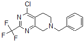 CAS#: 647863-01-2， 4-Chloro-5,6,7,8-Tetrahydro-7-(Phenylmethyl)-2-(Trifluoromethyl)-Pyrido[3,4-d]Pyrimidine