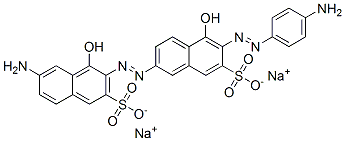 CAS#: 6483-66-5， 6-Amino-3-[2-[6-[2-(4-Aminophenyl)Diazenyl]-5-Hydroxy-7-Sulfo-2-Naphthalenyl]Diazenyl]-4-Hydroxy-2-Naphthalenesulfonic Acid Sodium Salt