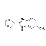 CAS#: 6488-89-7， 5-Methyl-2-(1H-Pyrazol-1-Yl)-1H-Benzimidazole