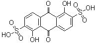 CAS#: 6492-85-9， 1,5-Dihydroxy-9,10-Dioxo-9,10-Dihydro-2,6-Anthracenedisulfonic Acid