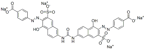 CAS#: 65072-31-3， Tetrasodium 4,4'-[Carbonylbis[Imino(1-Hydroxy-3-Sulphonatonaphthalene-6,2-Diyl)Azo]]Dibenzoate